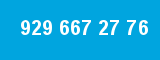 929 667 27 76 929 667 27 76